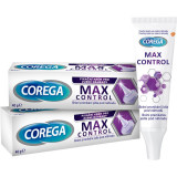 Corega Max Control cremă de fixare pentru proteze dentare 2x40 g