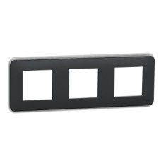 Rama Ornament 3P Schneider Unica Pro antracit NU400654