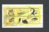 MOZAMBIC 1999 FAUNA PASARI SI INSECTE