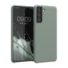 Husa Kwmobile pentru Samsung Galaxy S21, Verde, Silicon, KWM000012BT073C, Carcasa