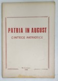 PATRIA IN AUGUST , CANTECE PATRIOTICE , 1989