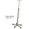 Suport de perfuzie inox, telescopic
