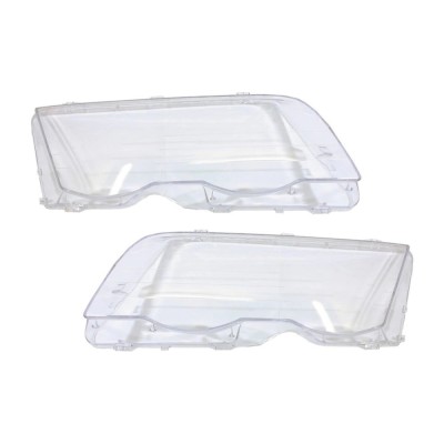 Set 2 sticle faruri pentru BMW Seria 3 E46 Non Facelift (1998 - 2001) - HB009 foto