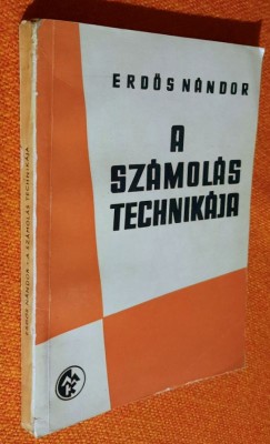 A szamolas technikaja - Erdos Nandor foto