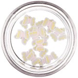 Cumpara ieftin Fluturași tăiați de culoare albă - Fimo Nail Art, INGINAILS