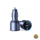 Incarcator Auto Cu Cablu USB-C UGREEN EC705 130W 5A 1 x USB-A - 2 x USB-C Gri