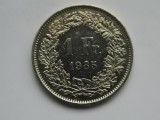 1 FRANCS 1985 ELVETIA