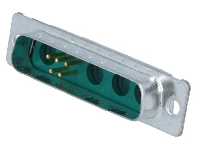 Conector D-Sub 9-PIN Tată pe cablu foto