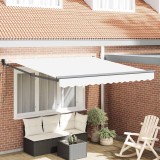 Marchiză Automată Retractabilă Alb 350x250 cm