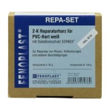 Kit reparație ferestre PVC RAL 9016, set de reparație rășină 2K