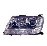 Far Suzuki Grand Vitara (Jt), 10.2005-12.2018, in 5 usi DEPO partea Stanga tip bec H7+HB3 electric fara motoras