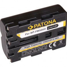 Baterie SONY NP-FM500H NP-FM500, A900 A700 A300 A200 1300mAh / 7.2V / 9.4Wh Li-Ion / baterie reîncărcabilă - Patona