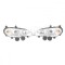 Far Bmw X5 (E70), 10.2006-11.2013, model: versiunea fara faruri xenon, tuning, montare fata, stanga+dreapta, cu lentile; cu lumini de zi tip LED; H1+