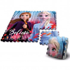 Covor puzzle Disney Frozen 9 piese SunCity EWA20835WDInitiala foto