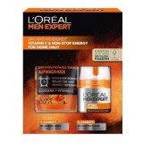 Set gel si crema pentru fata, L&amp;#039;Oreal Paris, Cu vitamina C, Multicolor