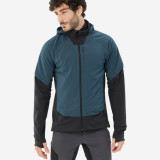 Polar Hybride Drumeție la munte MH920 Hood Albastru Bărbați, Quechua