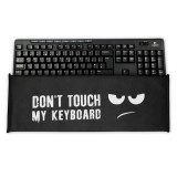 Husa pentru tastatura Logitech MK270 Wireless, Kwmobile, Negru/Alb, Plastic, 54308.01