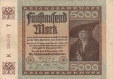 GERMANIA 5.000 marci 1922 VF+!!!