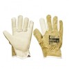 Manusi de protectie impotriva riscurilor mecanice Cerva Heron 09, marimea M, piele, Strend Pro