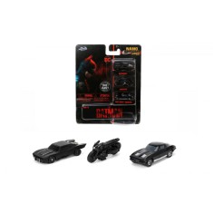 JADA SET 3 VEHICULE NANO BATMAN 4CM
