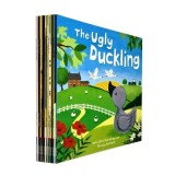 Cumpara ieftin Children Picture Storybook 10 Books Collection Set (The Ugly Duckling, Goodnight I Love You, Aladdin, The Wizard of Oz, Alice in Wonderland, The Three