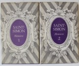 MEMOIRES par SAINT - SIMON , VOLUMELE I - II , 1976