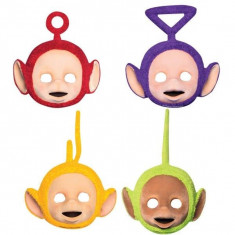 Masti Teletubbies din carton decupate set 4 buc foto