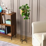 Cumpara ieftin Ghiveci decorativ GED024A Negru 23x108x23 cm