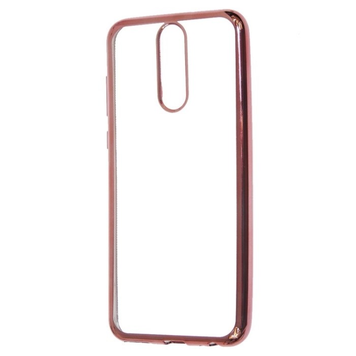 Husa Pentru HUAWEI P20 - Shiny Side TSS, Roz-Auriu