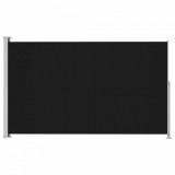 Copertină laterală retractabilă de terasă, negru, 200 x 300 cm