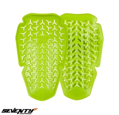 Set protectii umeri barbati omologate Seventy model SD-A32 Windflex Large (Level 2) &amp;ndash; culoare: verde fluor foto
