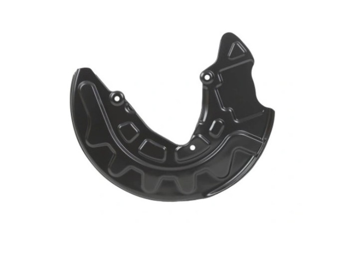 Scut frana impotriva prafului Audi A3 (8v), 06.2012-07.2016, model: sistem franare: TRW, montare fata, dreapta, acoperit cu zinc, RapidAuto