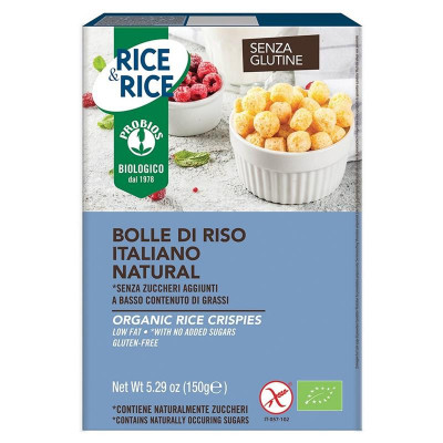 Cereale Bio Bilute Orez Fara Gluten Probios 150gr foto