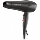 Uscator de par Remington D2121, 1800 W, 2 viteze, 2 trepte temperatura, Negru