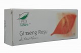 GINSENG ROSU 30CPS, Medica