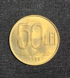 Moneda 50 lei 1992 varianta 9 drept