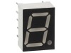 Afișaj LED cu 7 segmente 10,16mm, 0,4 Nr.car: 1, Roșie, 30mcd