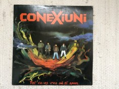 Conexiuni tot ce-as vrea sa-ti spun 1993 album disc vinyl lp muzica heavy hard rock cu insert eurostar records VG+