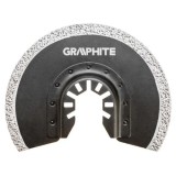 Cumpara ieftin Panza/lama fierastrau, pentru multifunctional, cu carbura tungsten diamantata,&nbsp;pentru&nbsp;ceramica, 85 mm, Graphite