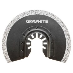 Panza/lama fierastrau, pentru multifunctional, cu carbura tungsten diamantata,&nbsp;pentru&nbsp;ceramica, 85 mm, Graphite