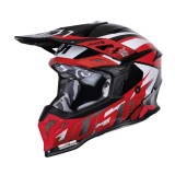 Casca motocross/atv JUST1 J39 Revo, culoare rosu/alb, marime M Cod Produs: MX_NEW 6060040171008M