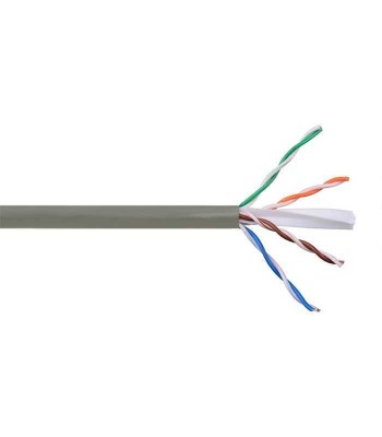 Cablu UTP Cat6 CCA fire interioare solide 1 x 0.56mm x 2 x 4 foto