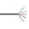 Cablu UTP Cat6 CCA fire interioare solide 1 x 0.56mm x 2 x 4 exterior 6mm pret 1m DELIGHT 20047