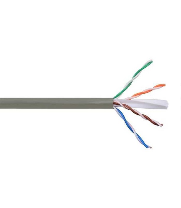 Cablu UTP Cat6 CCA fire interioare solide 1 x 0.56mm x 2 x 4