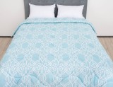 Cumpara ieftin Pilota de iarna matlasata Electra Somnart, 180x200 cm, policotton imprimat, sezon rece, 400 g mp