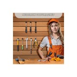 Magneți cu diametrul de 20mm, ideali pentru perete din lemn, tablă albă, ușă, casă, bucătărie, birou (Negru,