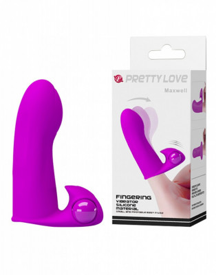 Vibrator Maxwell Fingering Silicon Mov 8.2 cm foto