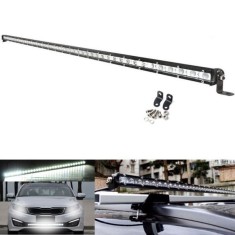 48 LED Slim BAR 129cm 144W FLOOD Lumini Proiector Lampa de lucru Far 10-30v Auto SUV Off Road