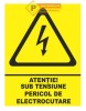 Indicator sub tensiune pericol de electrocutare