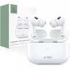 Handsfree Bluetooth Tech-Protect Ultraboost Pro, TWS, Alb